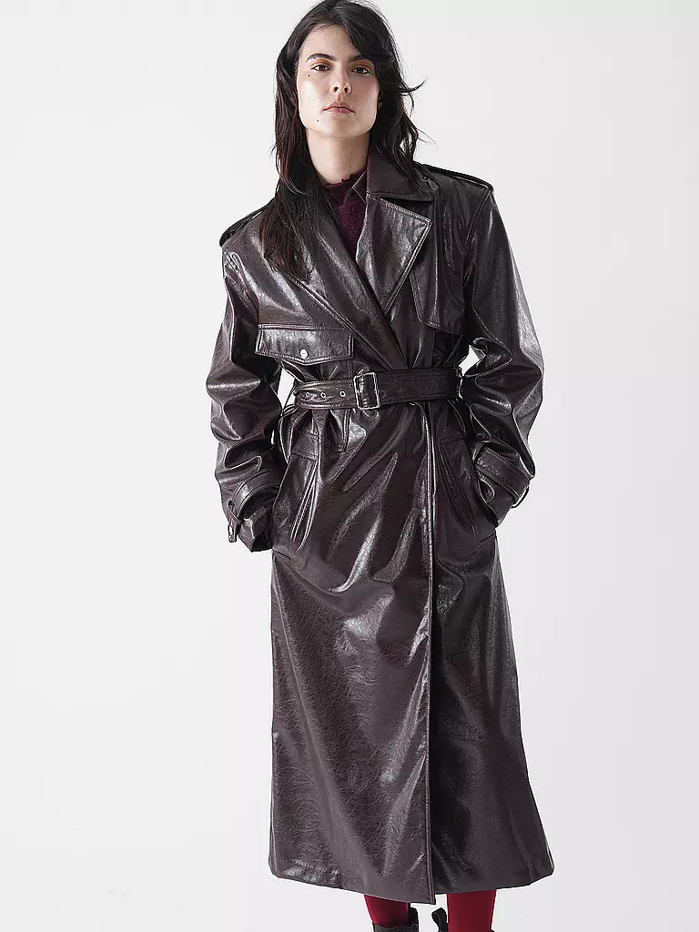 HUGO | Cappotto effetto pelle MALITTE-1 | 