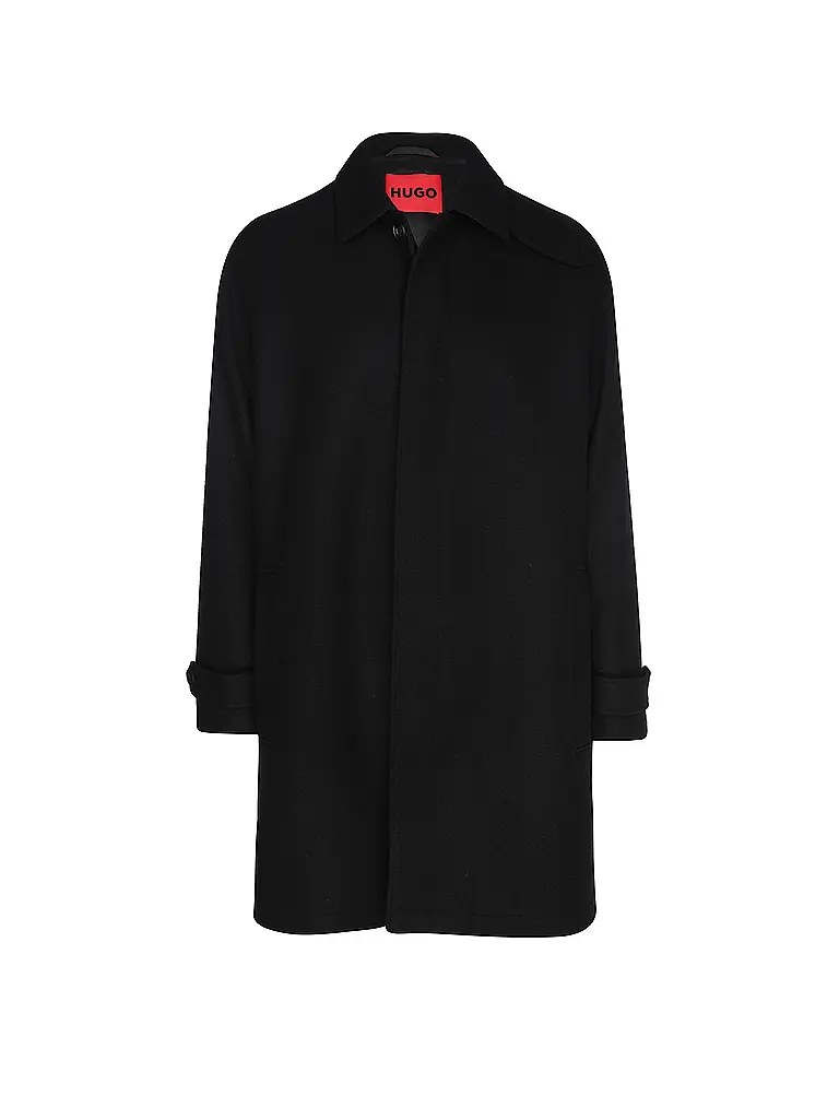 HUGO | Cappotto in lana MAVER | Nero