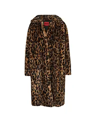 HUGO | Cappotto in pelliccia sintetica MAFELDA-1 | Marrone
