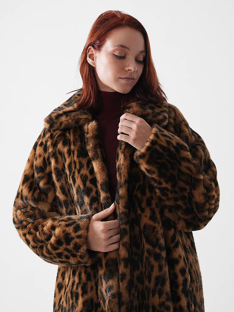HUGO | Cappotto in pelliccia sintetica MAFELDA-1 | 