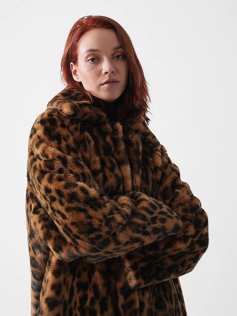 HUGO | Cappotto in pelliccia sintetica MAFELDA-1 | 