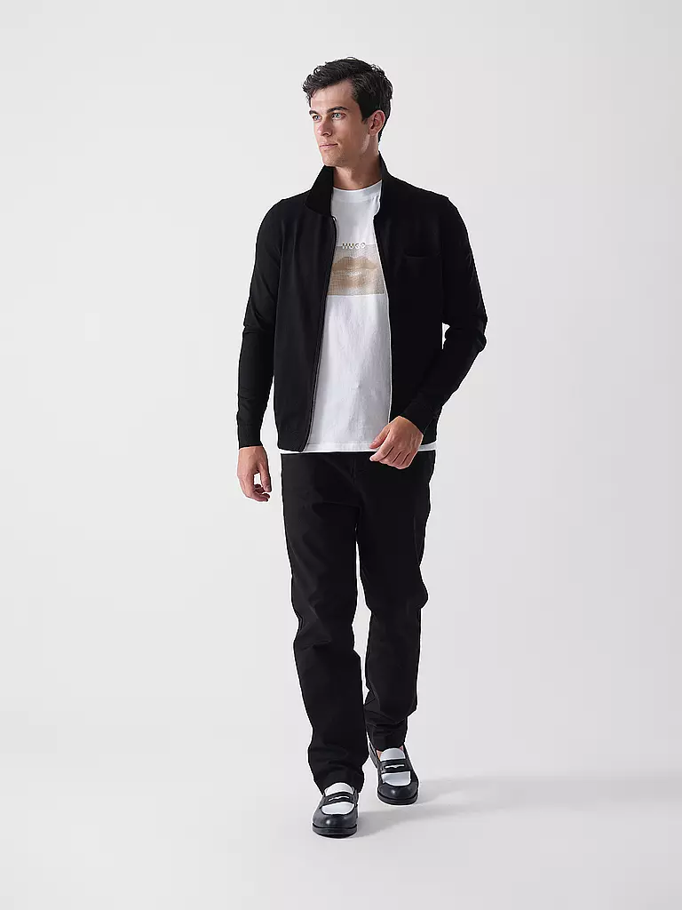HUGO | Cardigan SAN JEAN | Nero