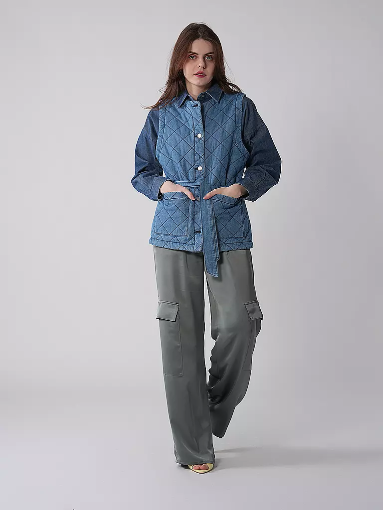 HUGO | Cargohose HANIRA | Verde chiaro