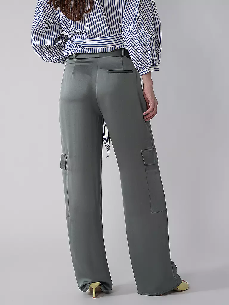 HUGO | Cargohose HANIRA | Verde chiaro