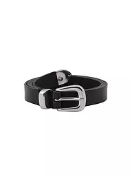 HUGO | Cintura in pelle | Nero