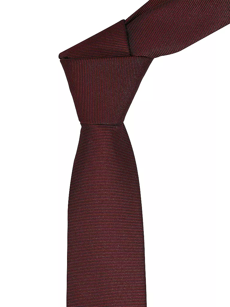HUGO | Cravatta | Rosso scuro