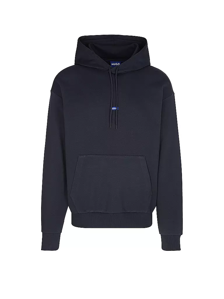 HUGO | Felpa con cappuccio - Hoodie NALONSO | Blu scuro