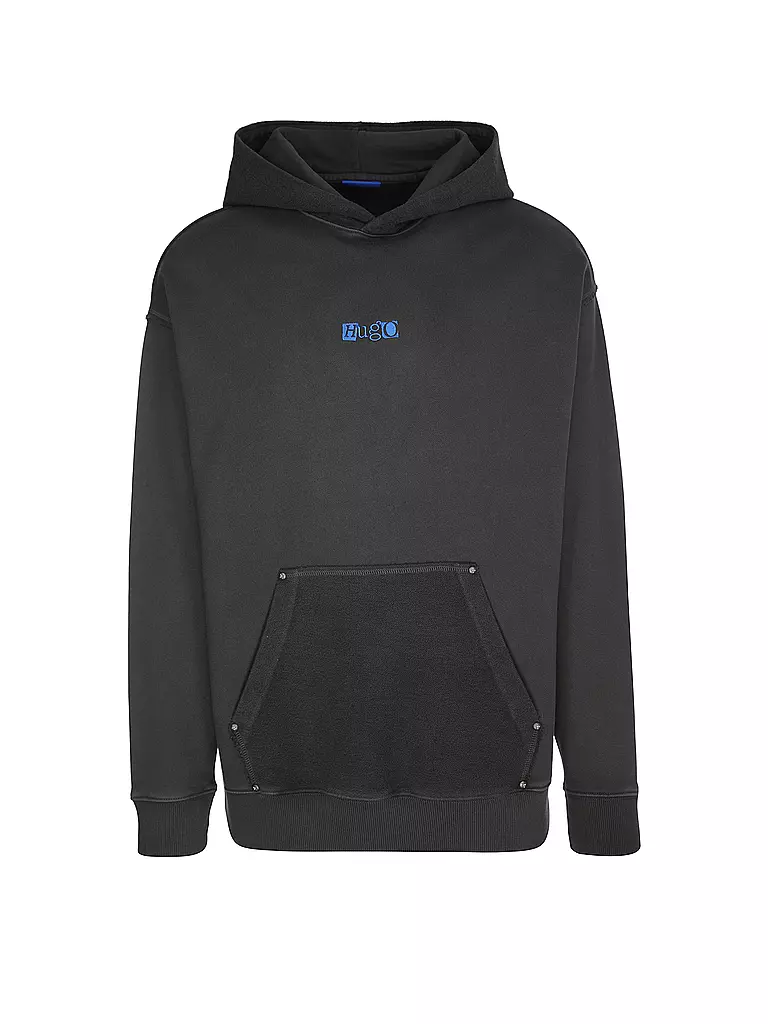 HUGO | Felpa con cappuccio - Hoodie NASDI | Nero