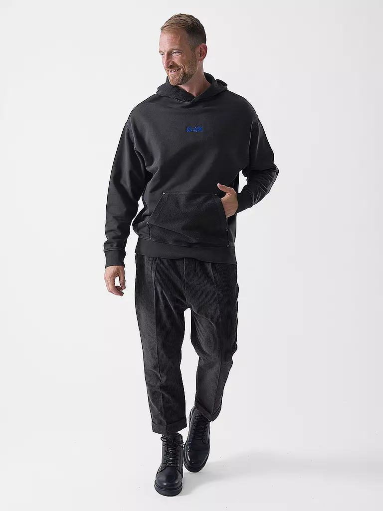 HUGO | Felpa con cappuccio - Hoodie NASDI | Nero