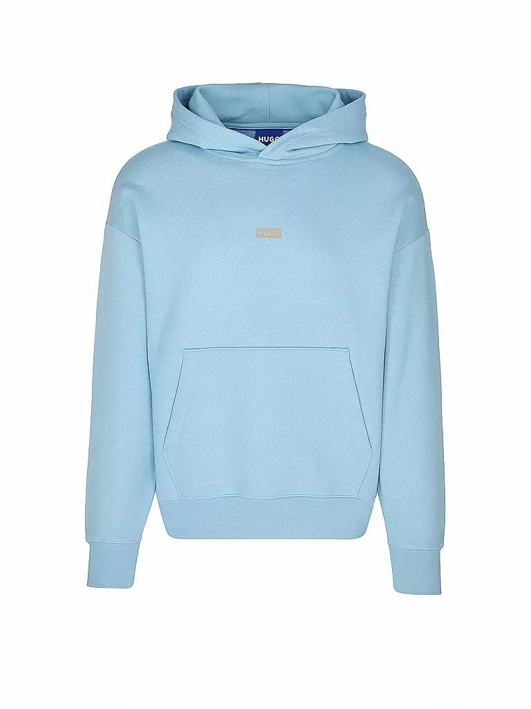 HUGO | Felpa con cappuccio - Hoodie NAZARDO | Blu chiaro