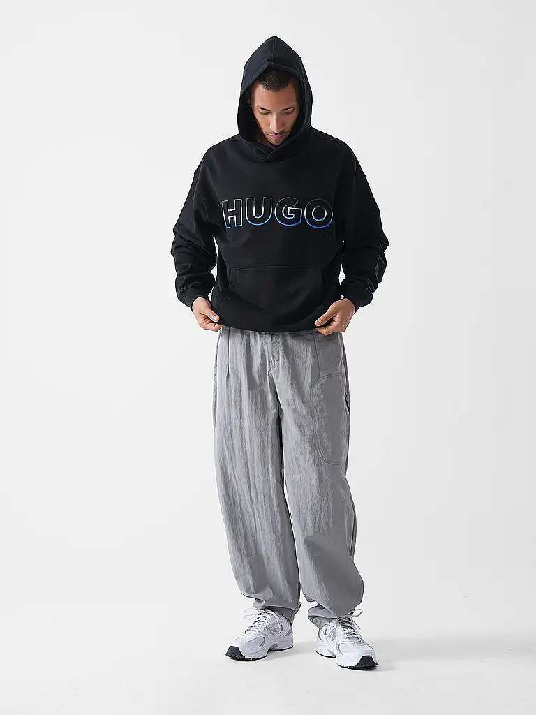 HUGO | Felpa con cappuccio - Hoodie NOGUDI | Nero