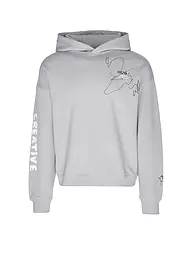 HUGO | Felpa con cappuccio - Hoodie | Grigio chiaro