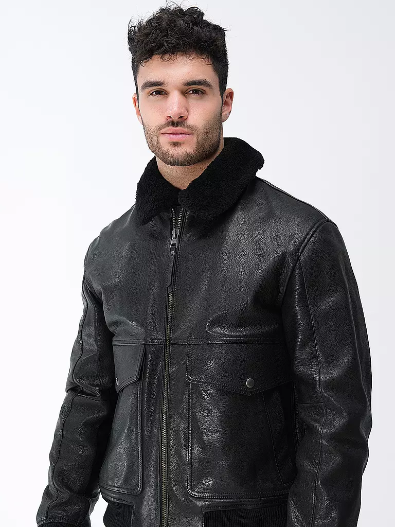 HUGO | Giacca in pelle LADAMUS | 