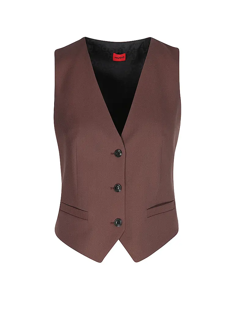 HUGO | Gilet AUMARA-2 | Marrone