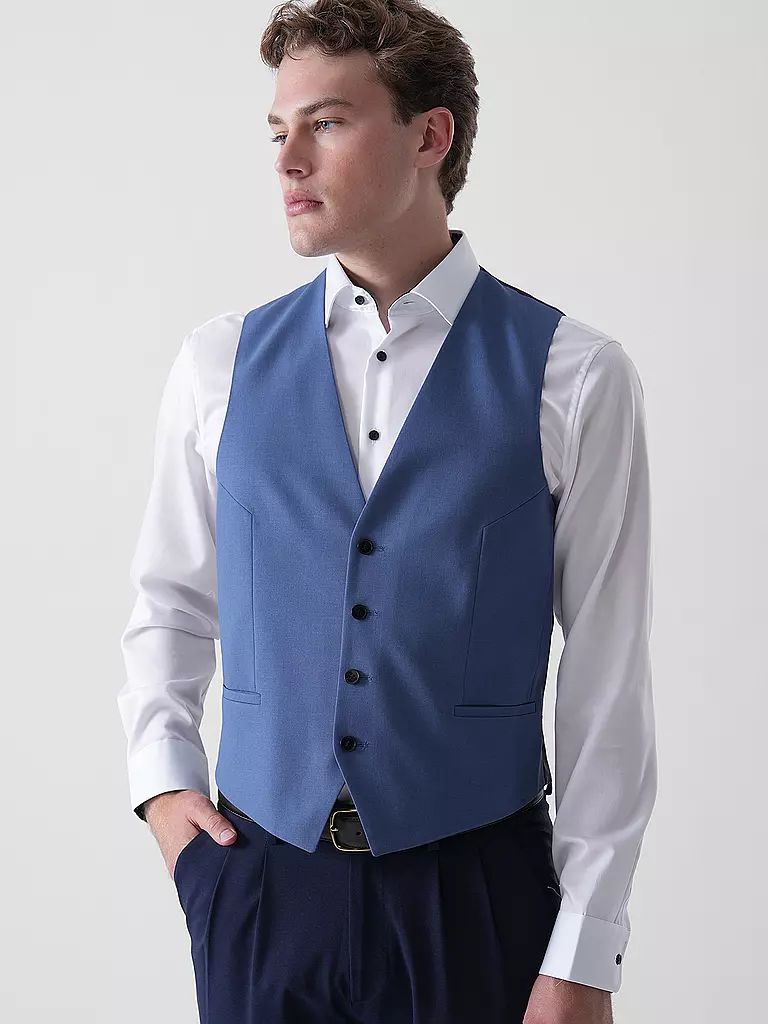 HUGO | Gilet da abito VIN224 | Blu