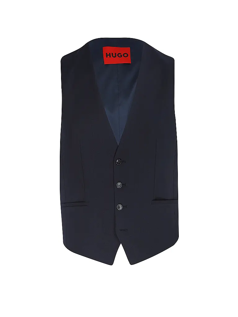 HUGO | Gilet da abito VIN253X-MH | Blu scuro