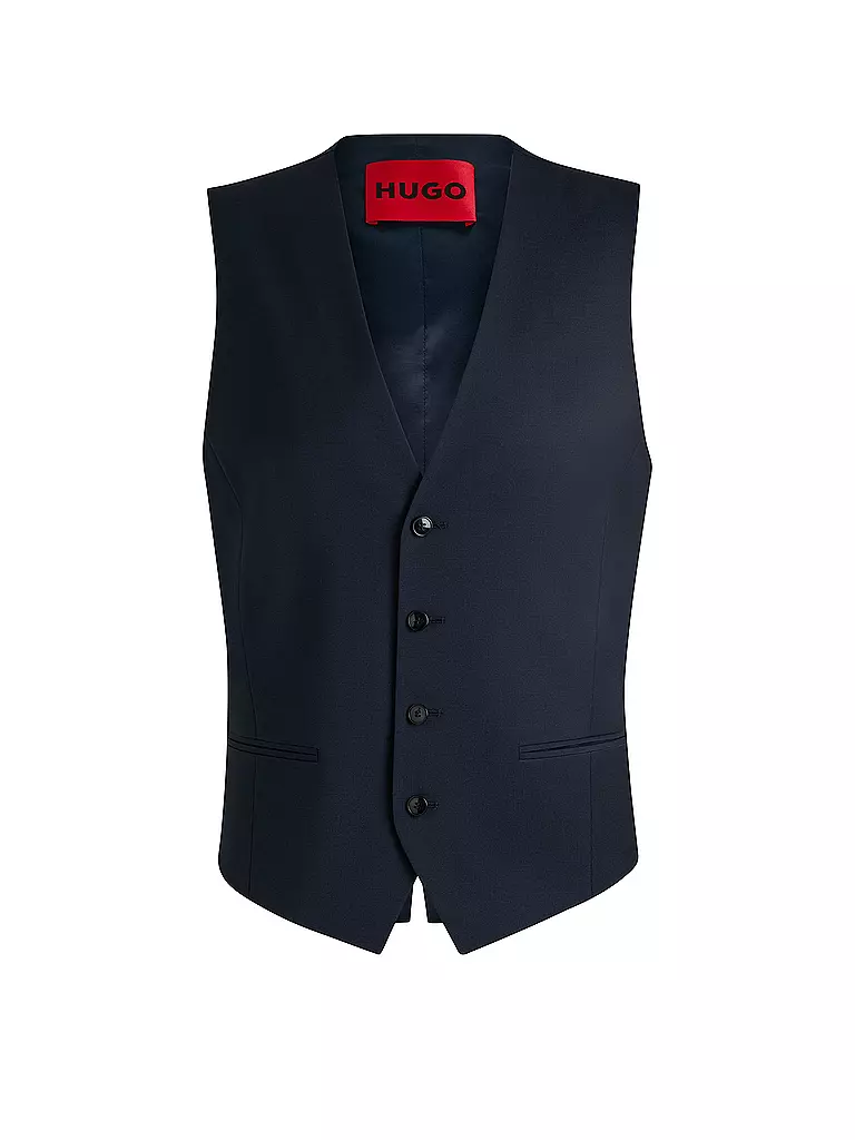 HUGO | Gilet da abito VINM204 | Blu scuro