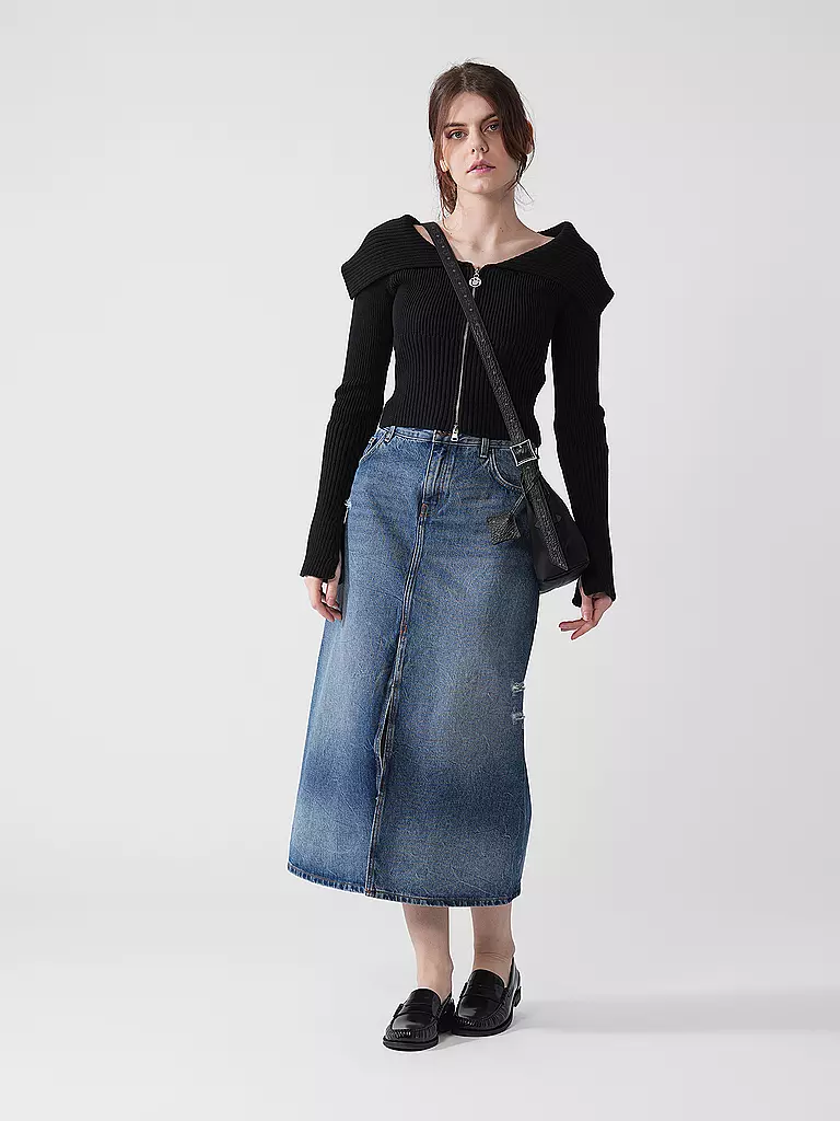HUGO | Gonna di jeans GARALIA | Blu