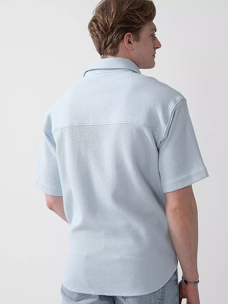HUGO | Hemd Relaxed Fit EBRONN | Blu chiaro