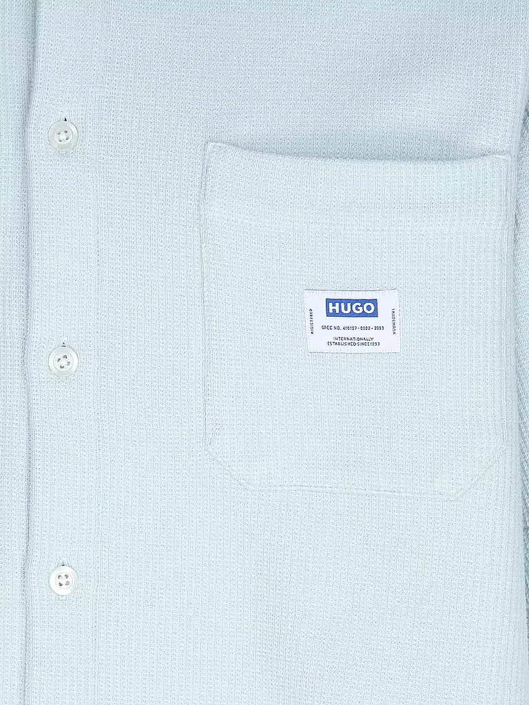HUGO | Hemd Relaxed Fit EBRONN | Blu chiaro