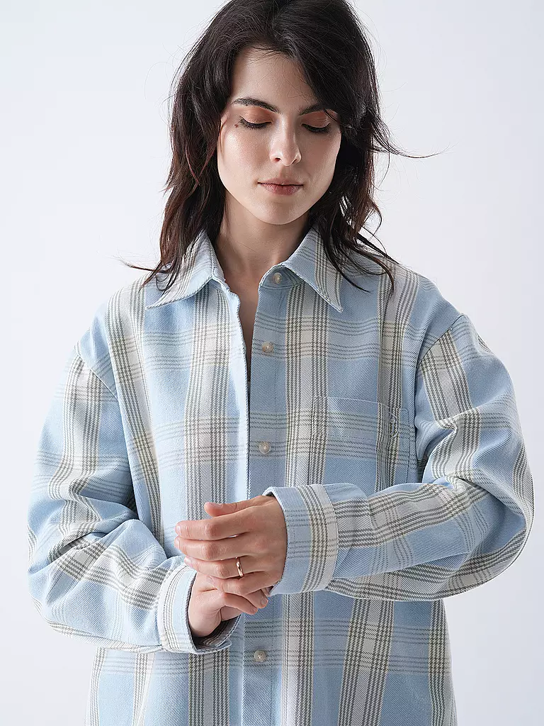 HUGO | Hemdbluse ECRISTY_B | Blu chiaro