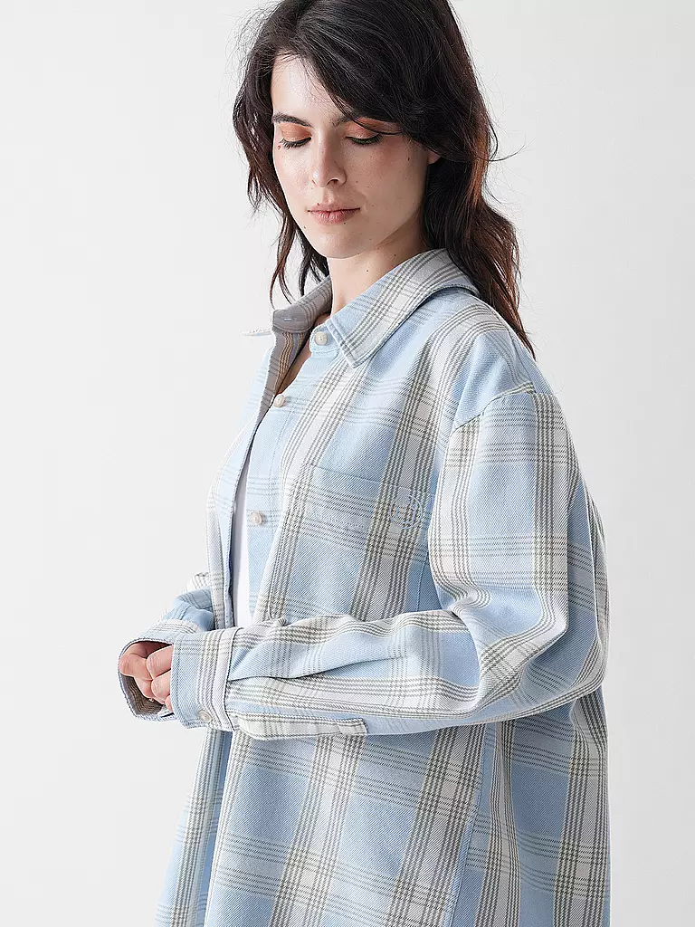 HUGO | Hemdbluse ECRISTY_B | Blu chiaro