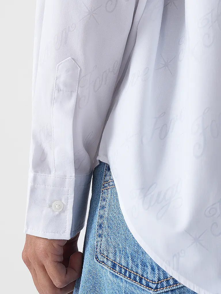 HUGO | Hemdbluse ELISANA_B | Bianco