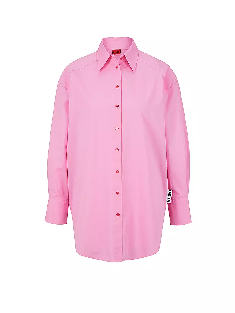 HUGO | Hemdbluse ENNIA | Fucsia