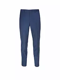 HUGO | Pantaloni da abito slim fit GETLINM204X | Blu