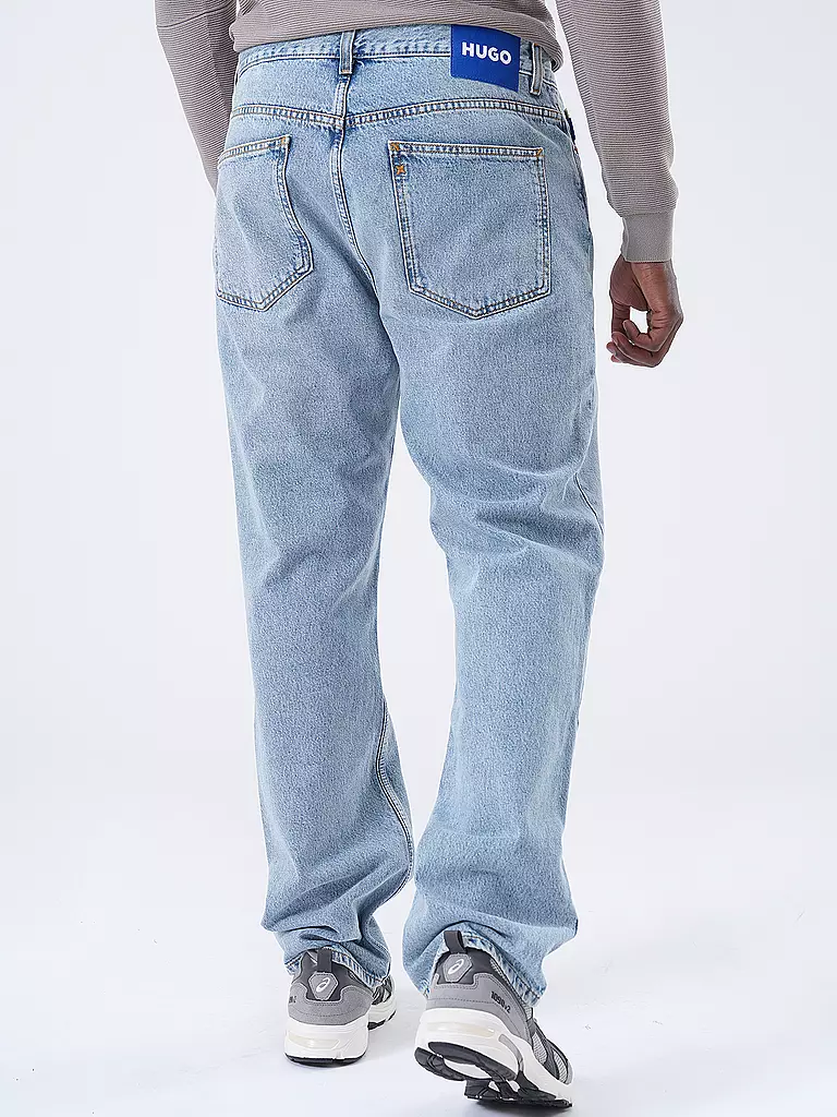 HUGO | Jeans Baggy Fit NATE  | Blu chiaro