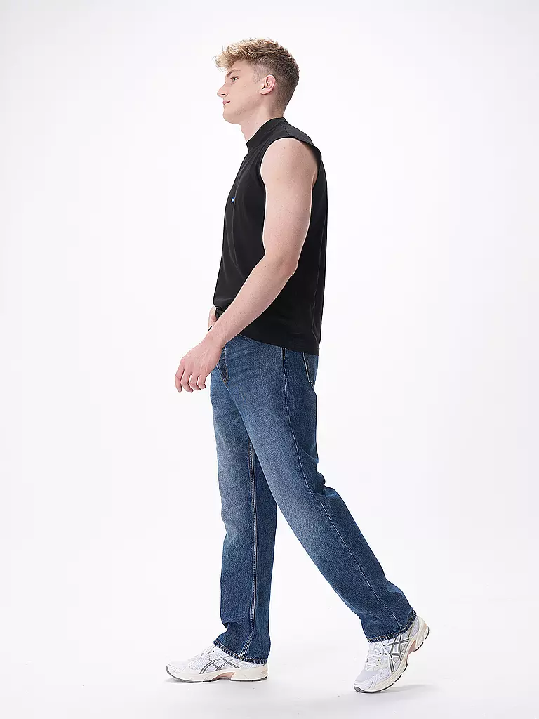 HUGO | Jeans Baggy NATE | Blu scuro