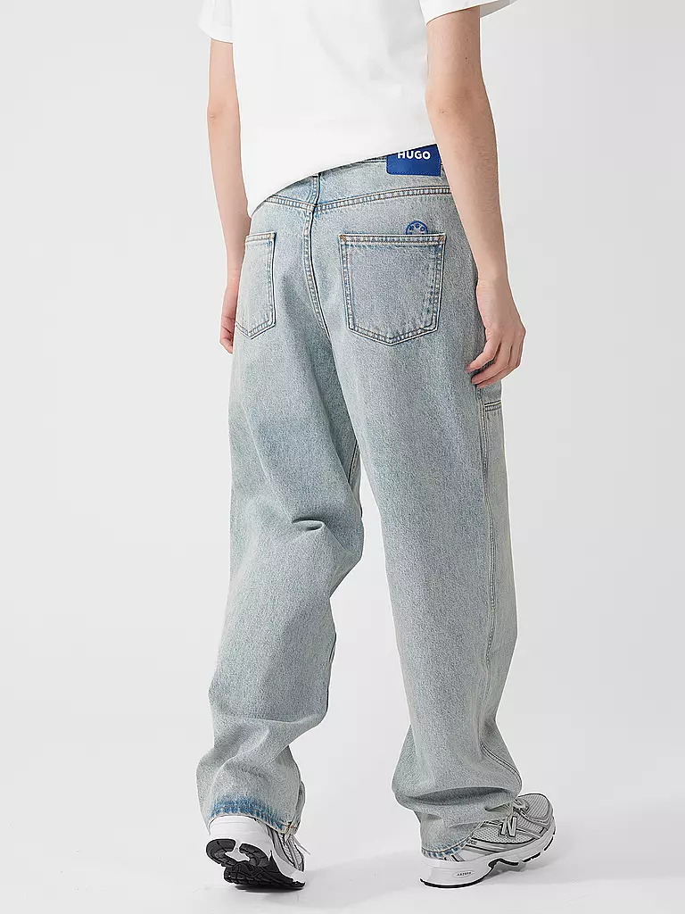 HUGO | Jeans Boyfriend Fit GETARA | Blu chiaro