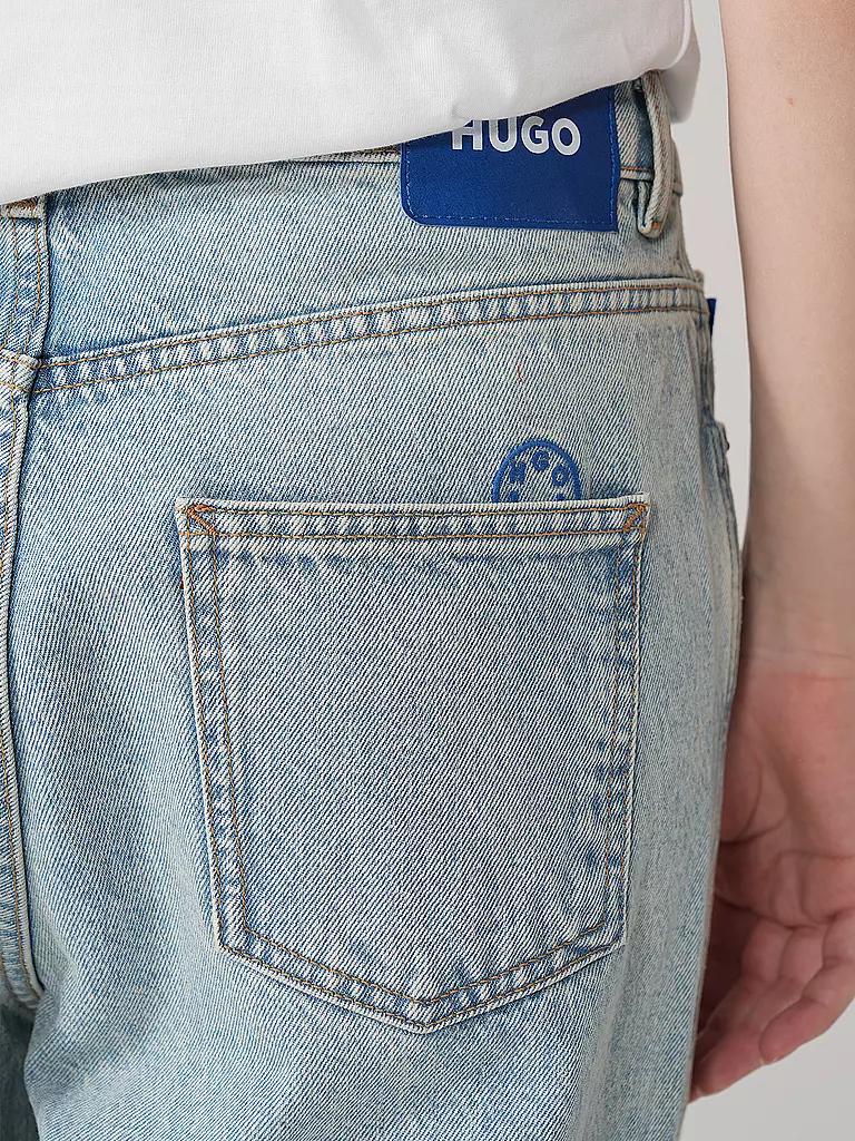 HUGO | Jeans Boyfriend Fit GETARA | Blu chiaro