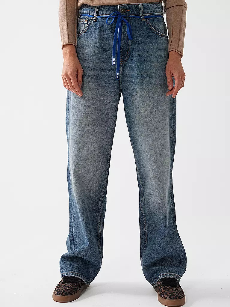 HUGO | Jeans Loose Fit LENI | Blu