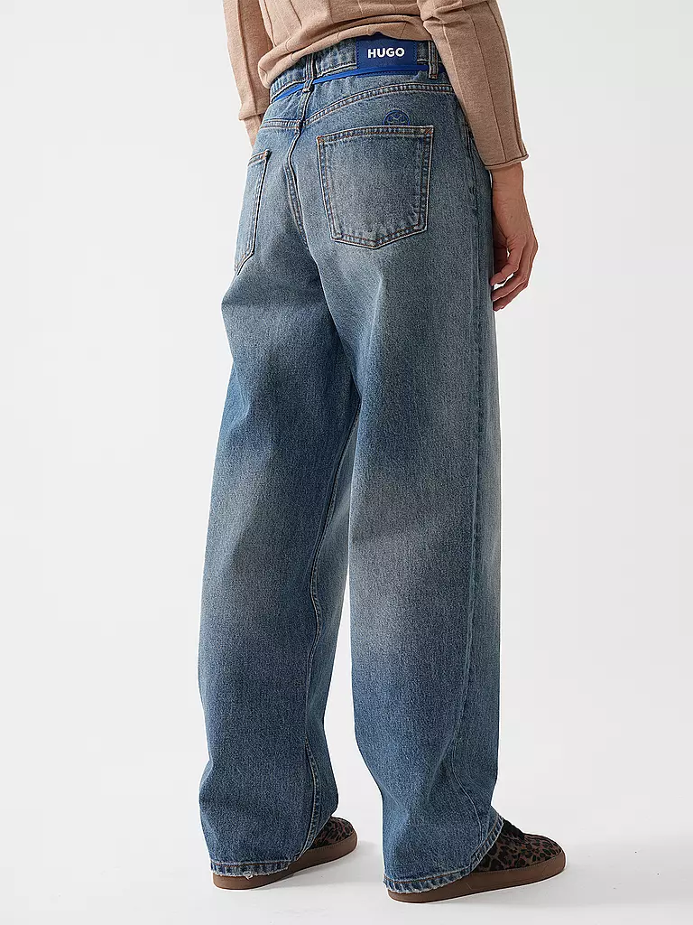 HUGO | Jeans Loose Fit LENI | Blu