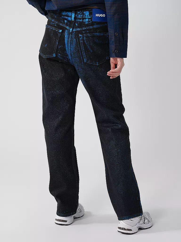 HUGO | Jeans Straight Fit ELYAH_B  | Nero