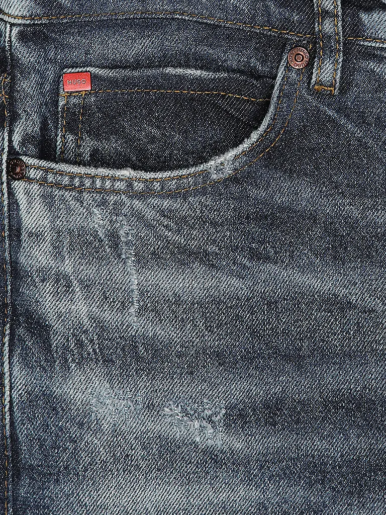 HUGO | Jeans Tapered Fit  | Blu