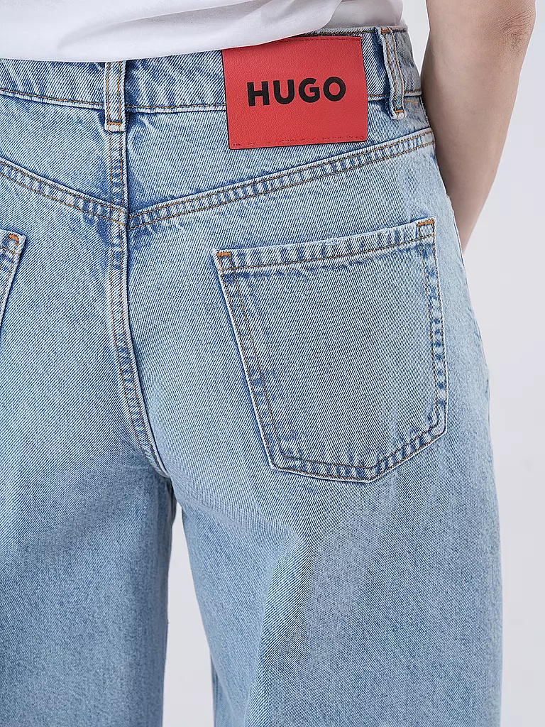 HUGO | Jeans Wide Leg GIMINE | Blu