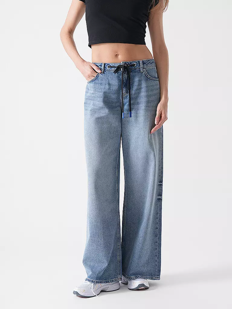 HUGO | Jeans Wide Leg GOBANA_B | Blu
