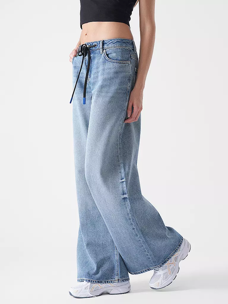 HUGO | Jeans Wide Leg GOBANA_B | Blu