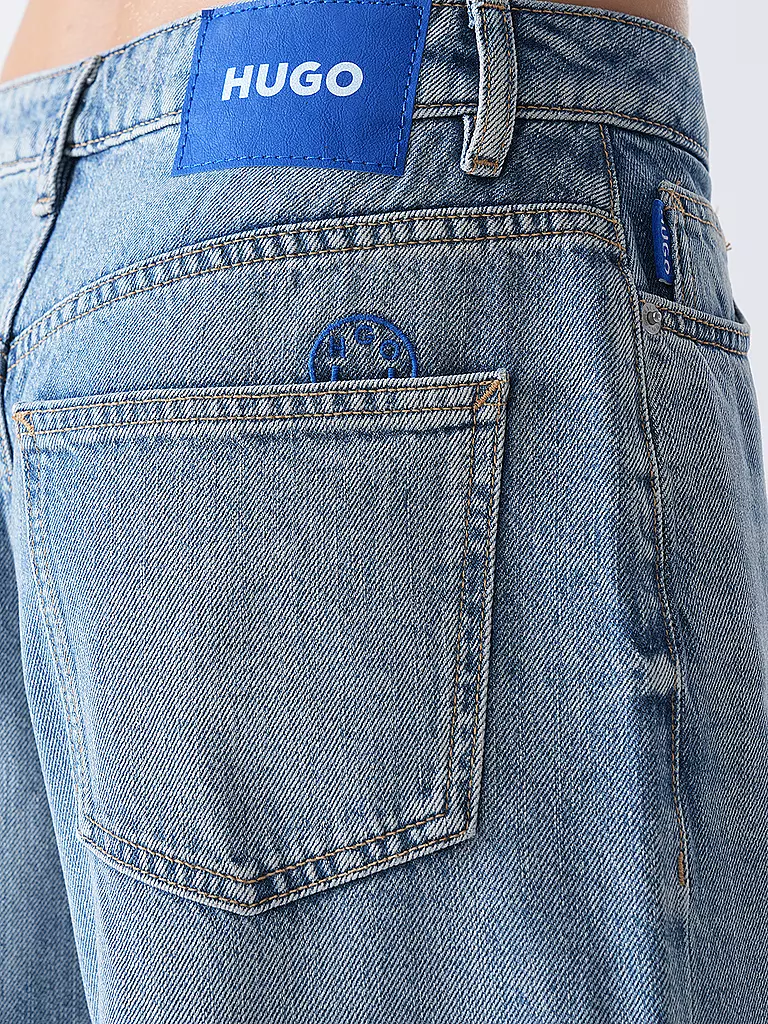 HUGO | Jeans Wide Leg GOBANA_B | Blu