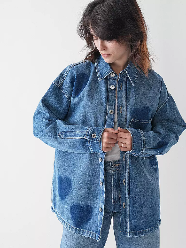 HUGO | Jeansbluse GARESA | 