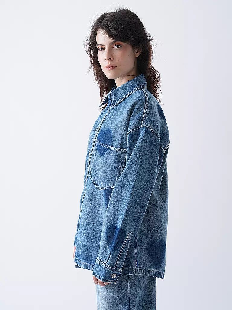 HUGO | Jeansbluse GARESA | 