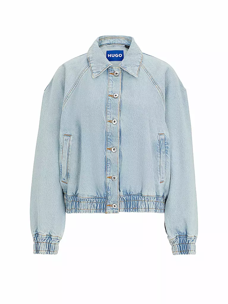 HUGO | Jeansjacke GEBARI | Blu chiaro