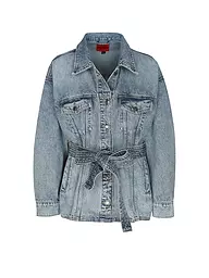 HUGO | Jeansjacke | Blu chiaro