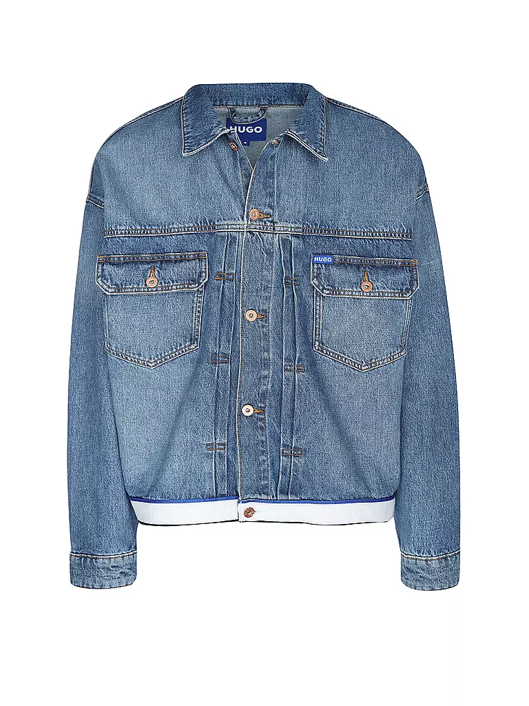 HUGO | Jeansjacke | Blu
