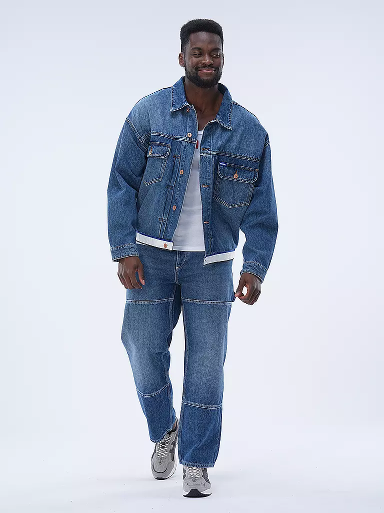 HUGO | Jeansjacke | Blu