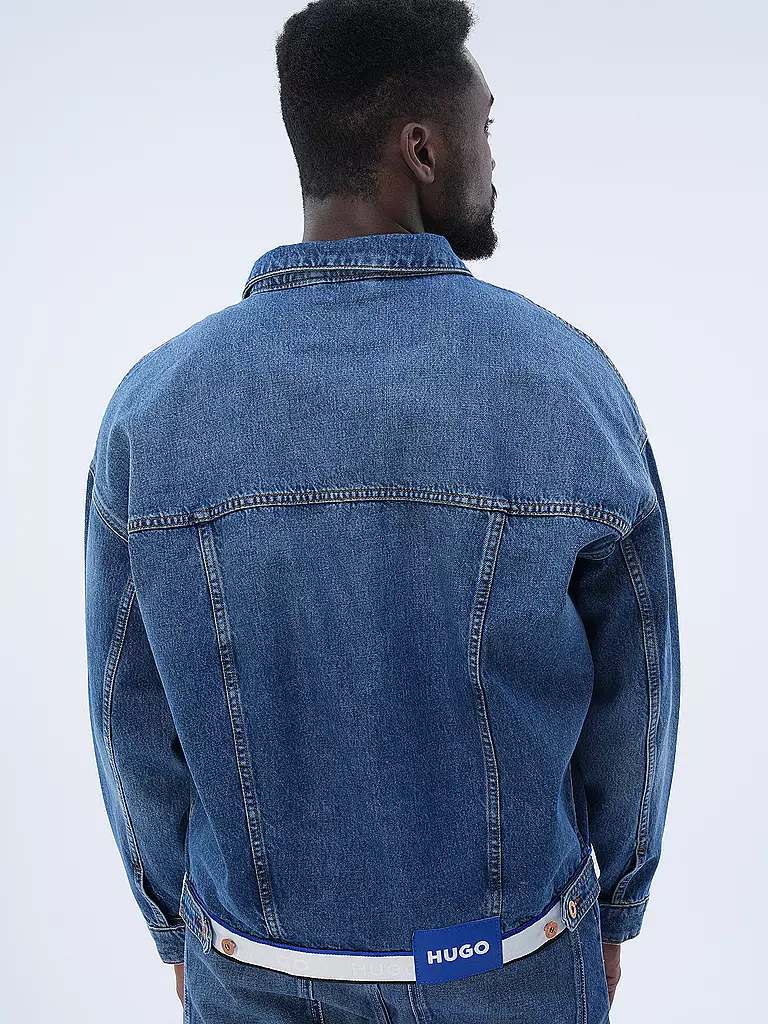 HUGO | Jeansjacke | Blu