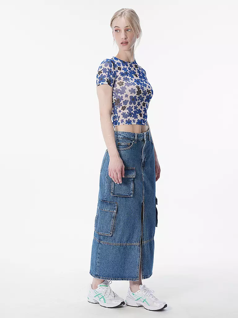 HUGO | Jeansrock GESEA | Blu