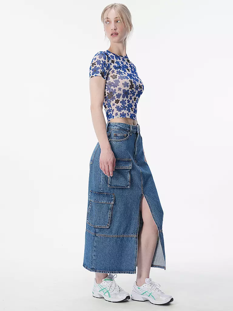 HUGO | Jeansrock GESEA | Blu